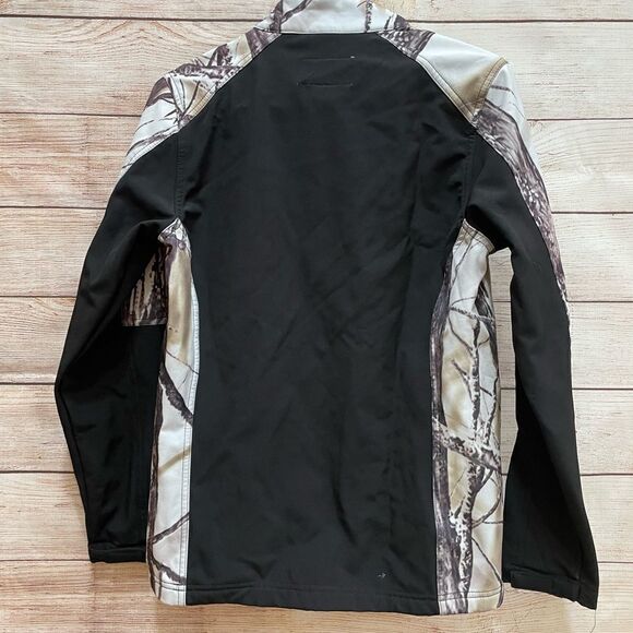 BURLY GIRL JACKET IN CAMOUFLAGE PRINT - Picture 5 of 5